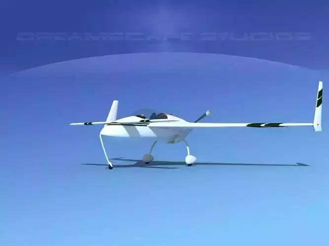 Rutan VariEze V07 3D model