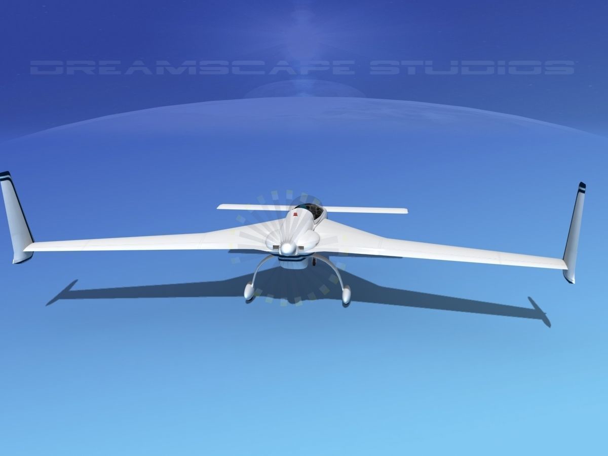Rutan VariEze V08 3D model_6