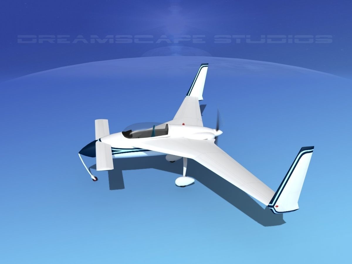 Rutan VariEze V08 3D model_9