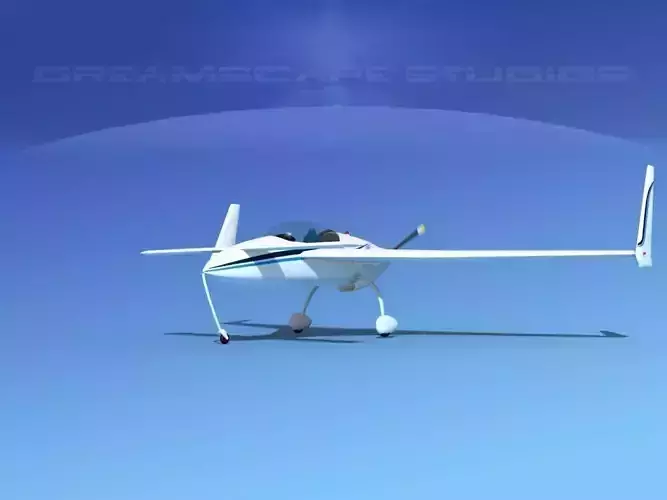 Rutan VariEze V09 3D model