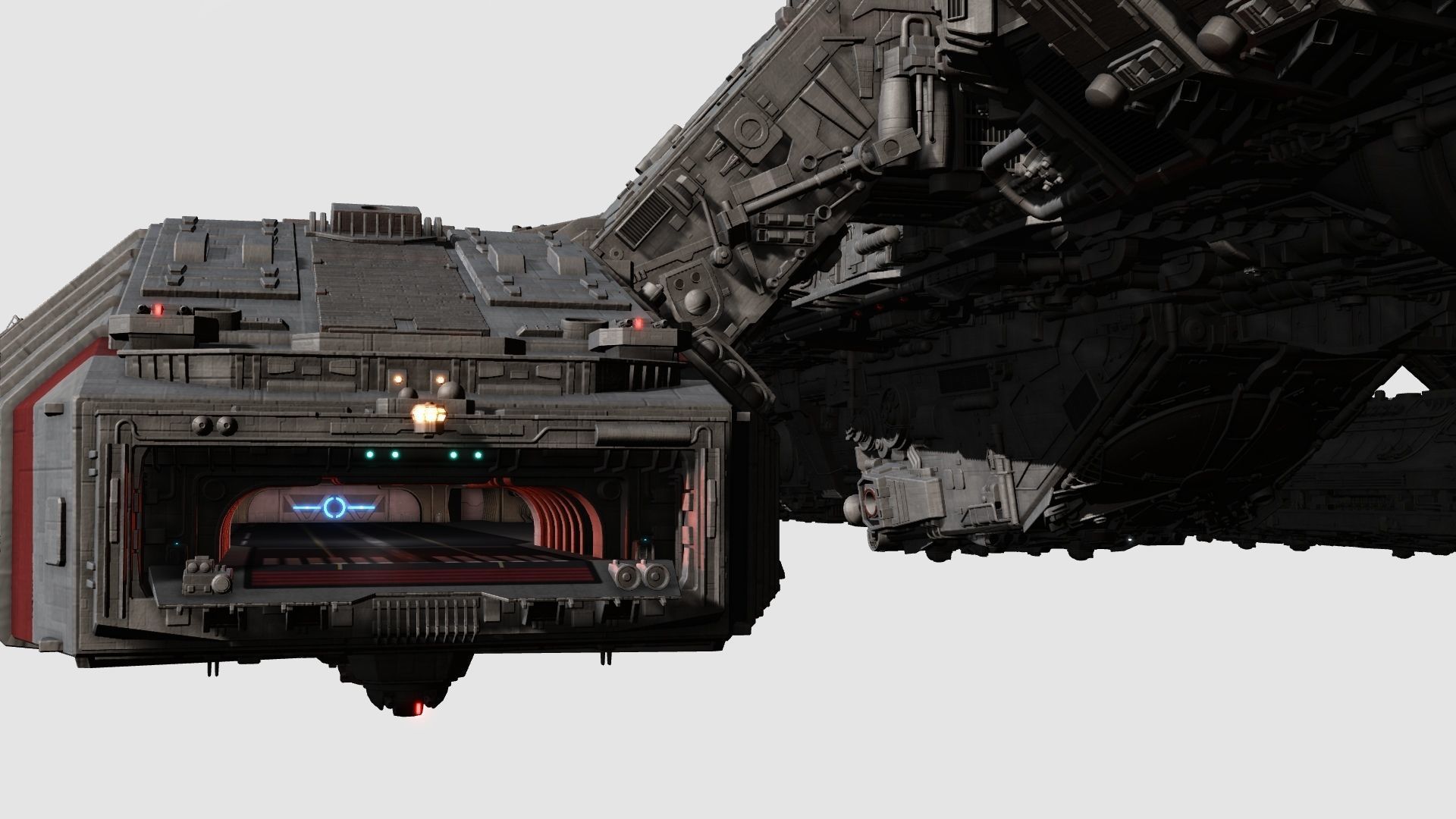 Battlestar Galactica Nova Class 3D model_11