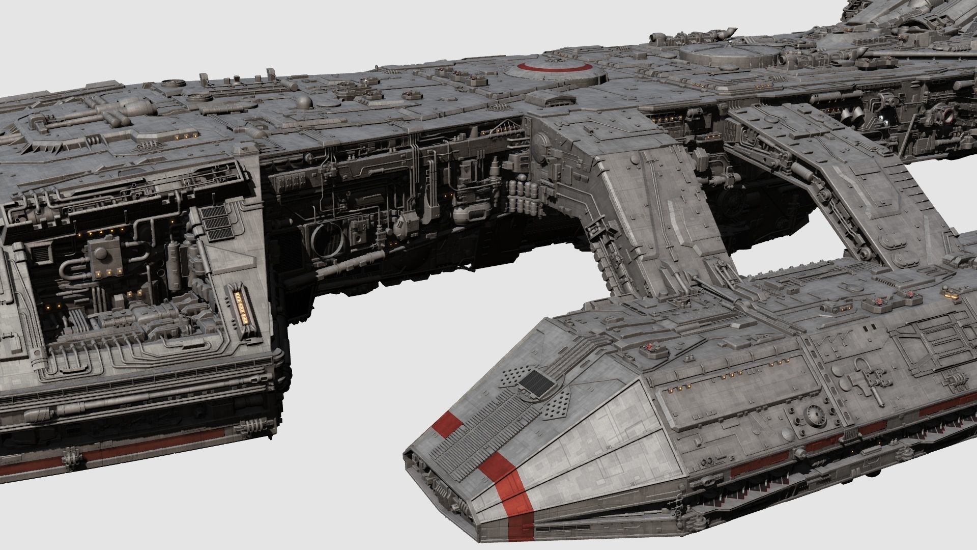 Battlestar Galactica Nova Class 3D model_8