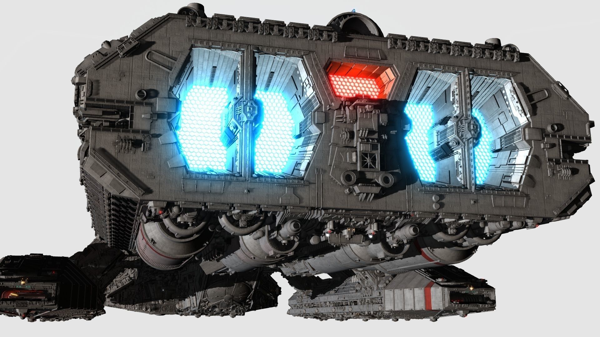 Battlestar Galactica Nova Class 3D model_12