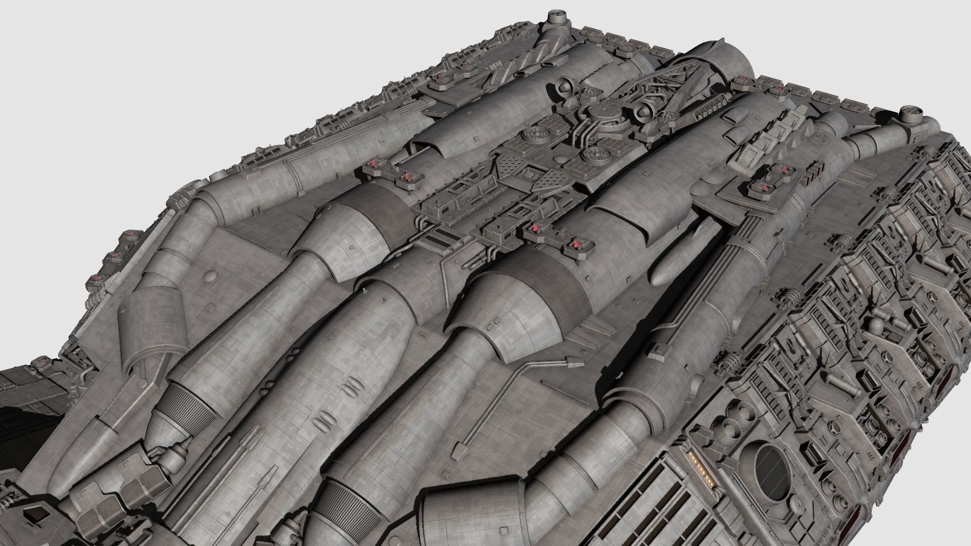Battlestar Galactica Nova Class 3D model_10