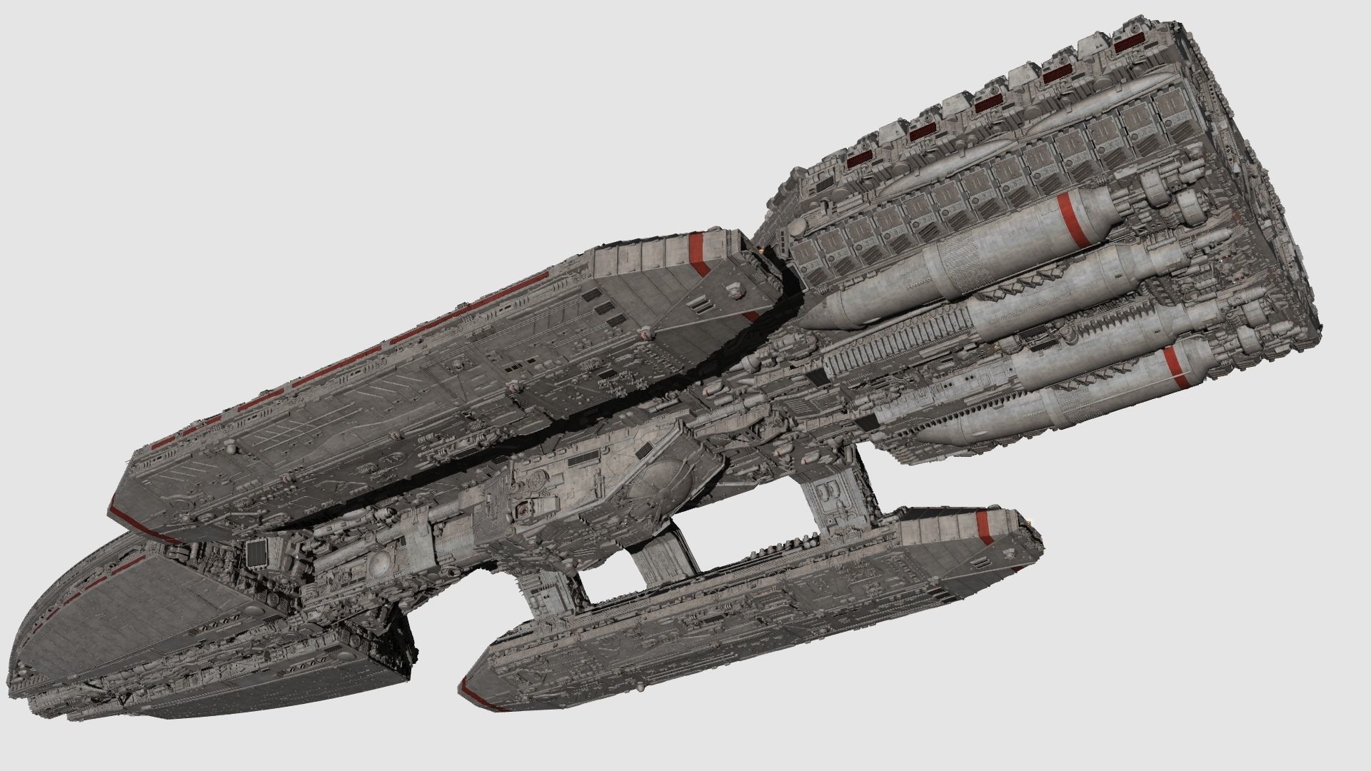Battlestar Galactica Nova Class 3D model_6