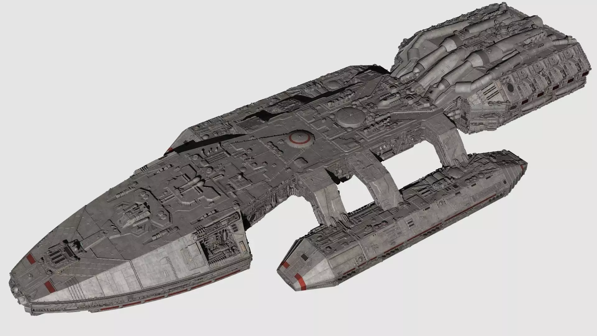 Battlestar Galactica Nova Class 3D model_0