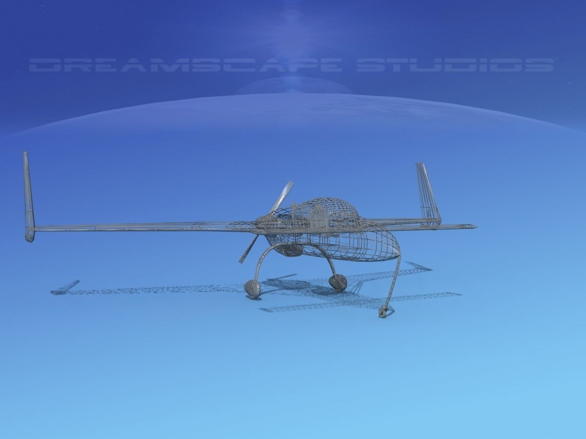 Rutan VariEze V15 3D model_11