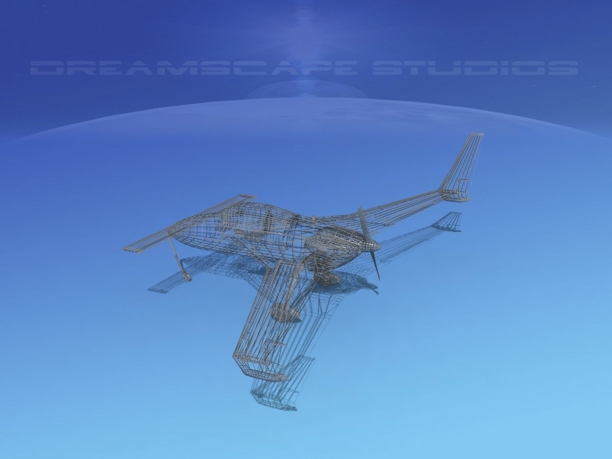 Rutan VariEze V15 3D model_14