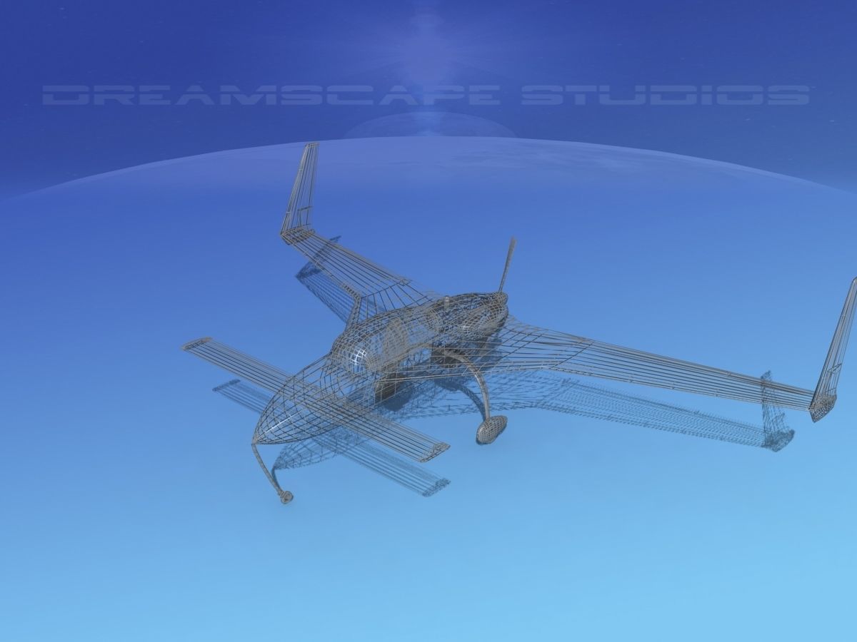 Rutan VariEze V15 3D model_13