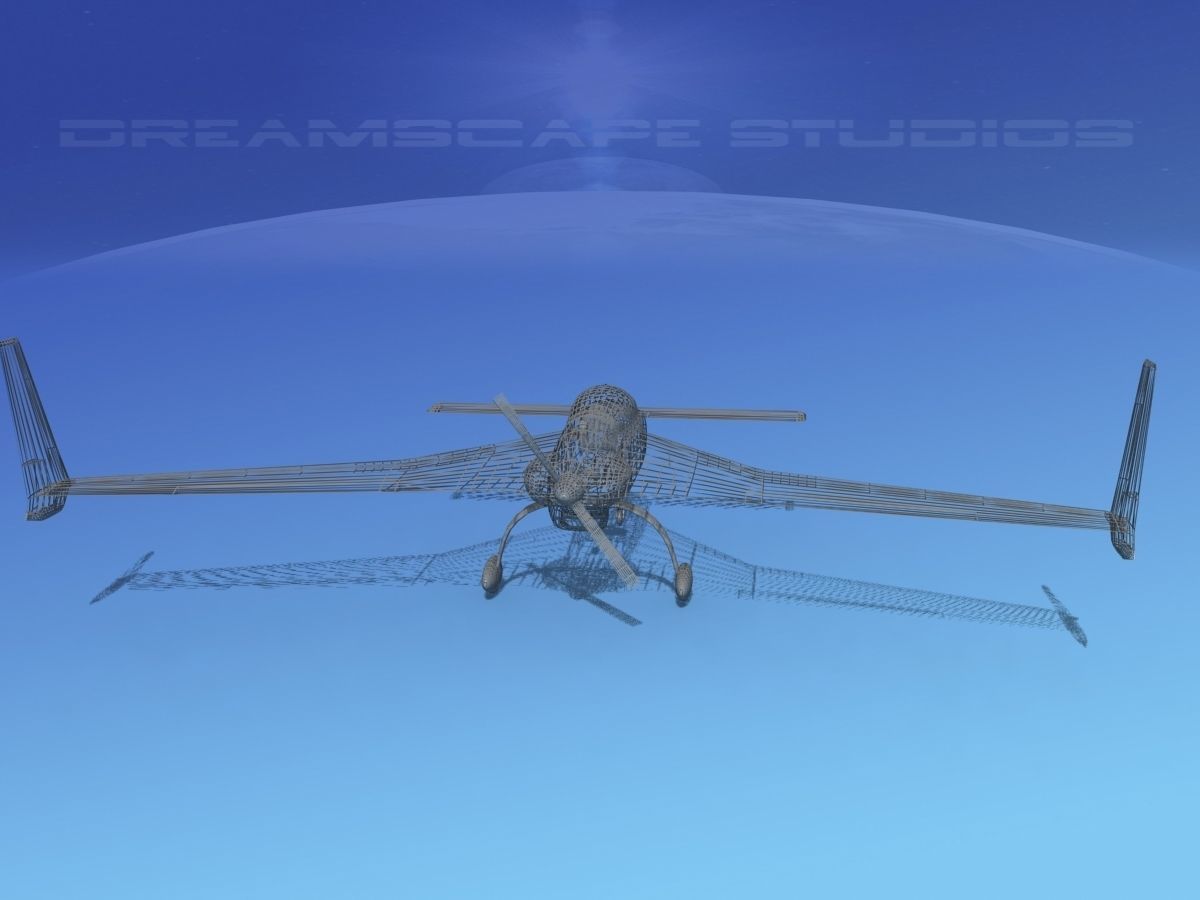 Rutan VariEze V16 3D model_14