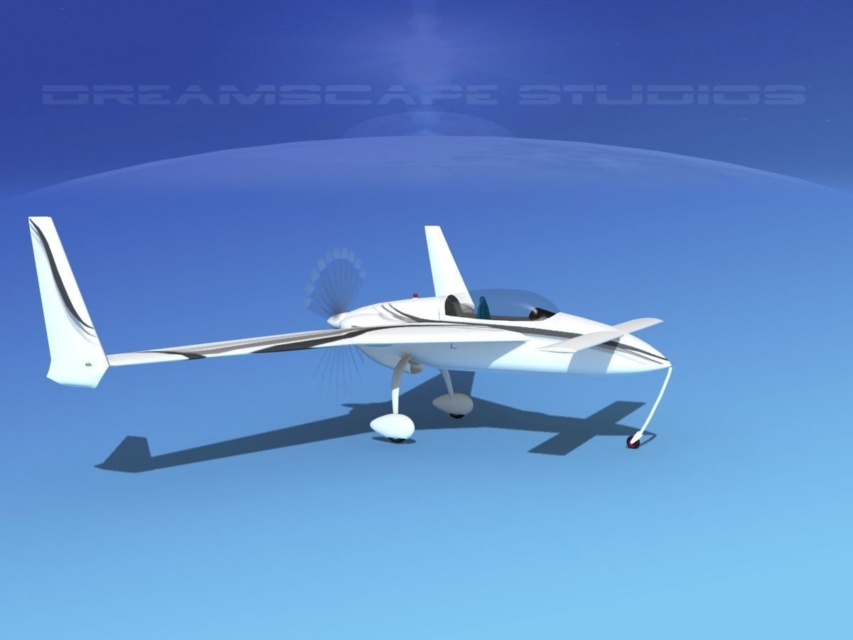 Rutan VariEze V16 3D model_3