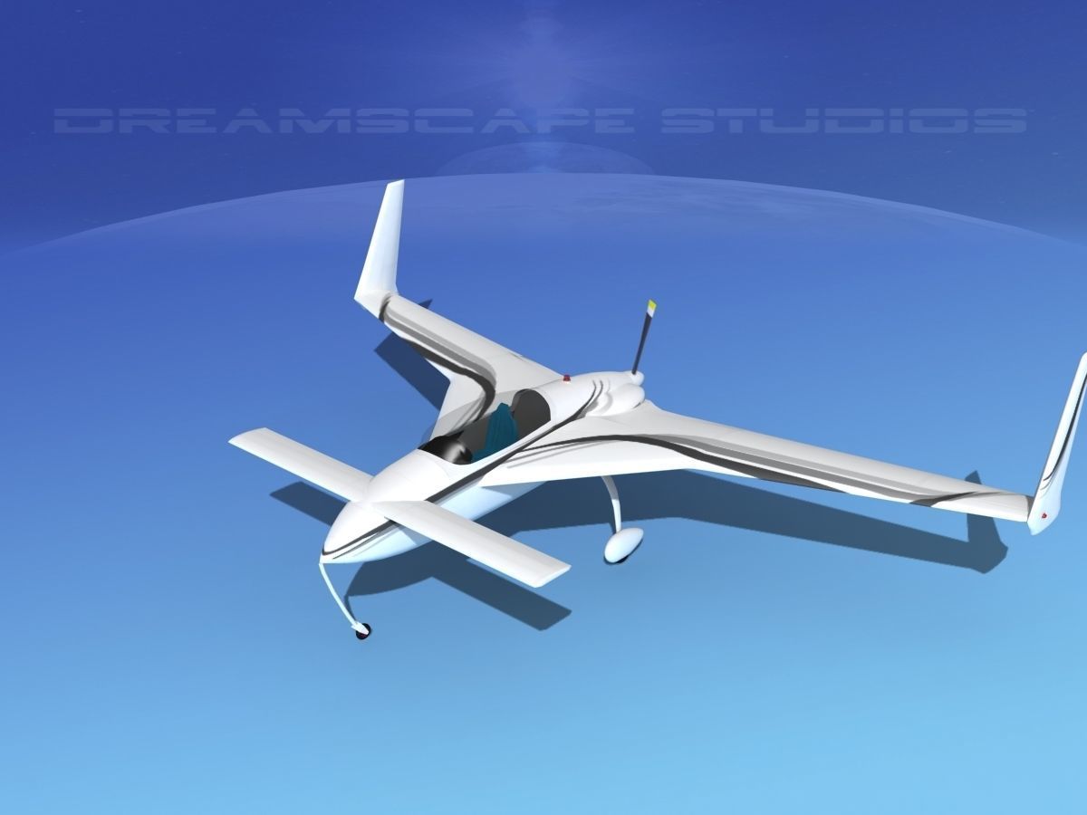Rutan VariEze V16 3D model_10