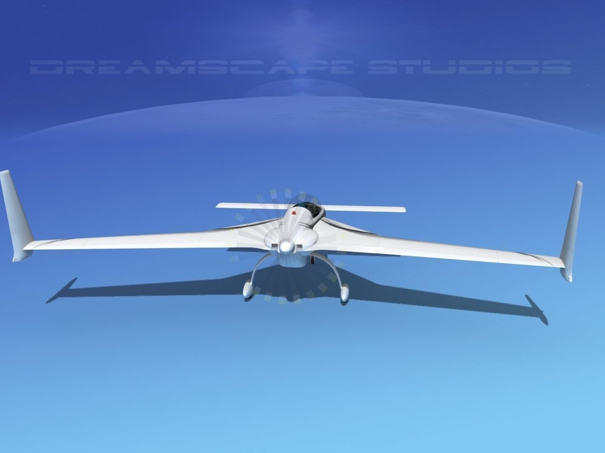 Rutan VariEze V16 3D model_6