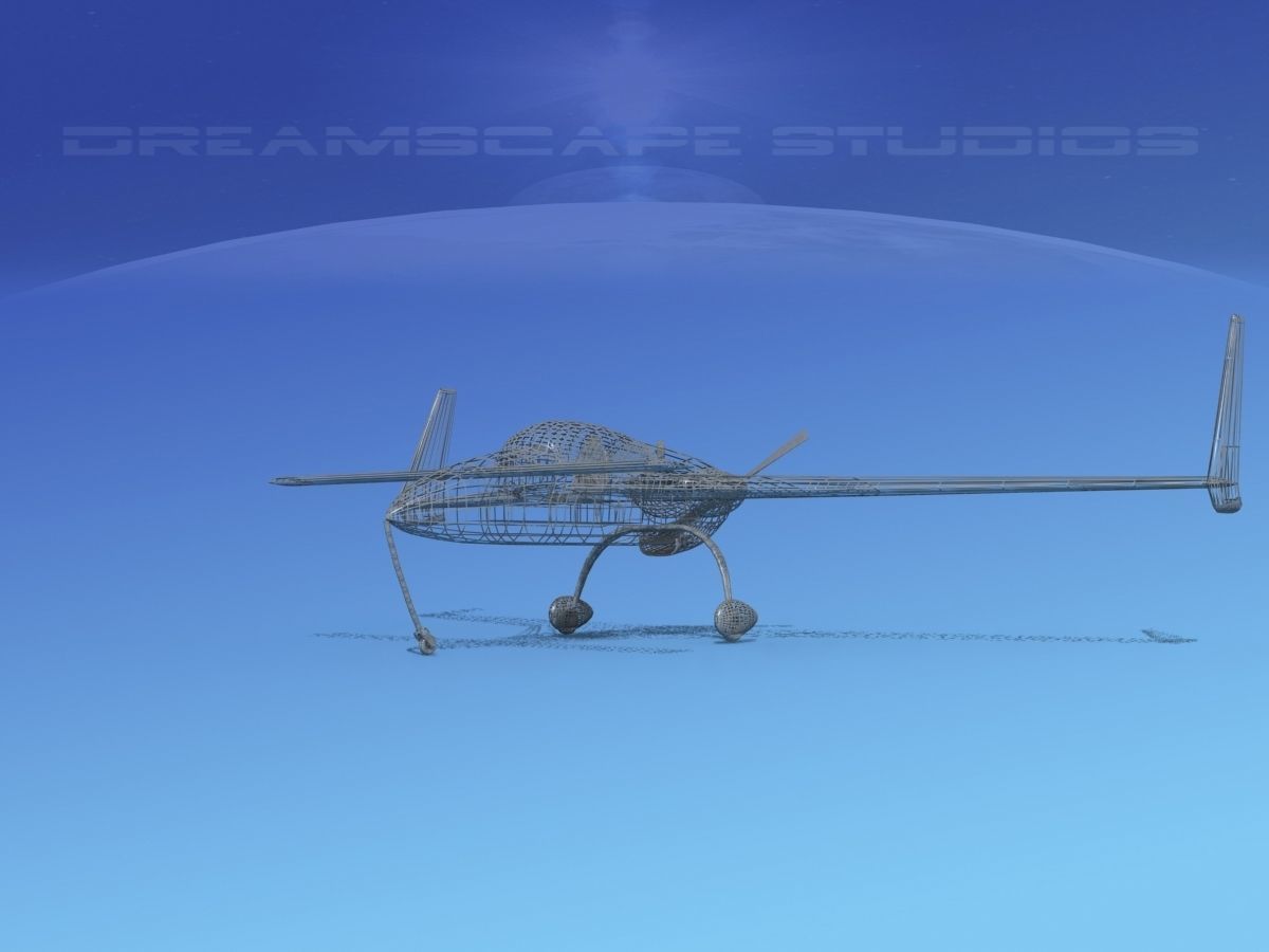 Rutan VariEze V16 3D model_12