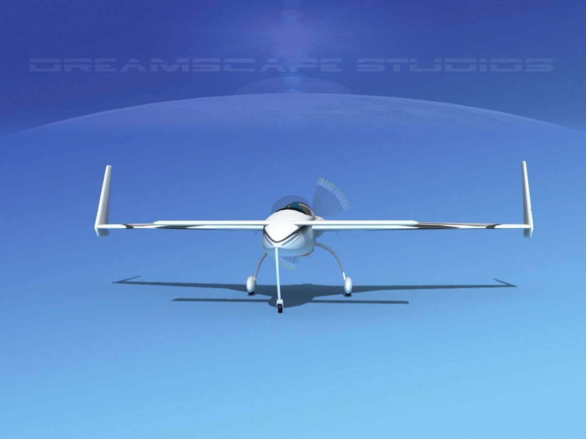 Rutan VariEze V16 3D model_1