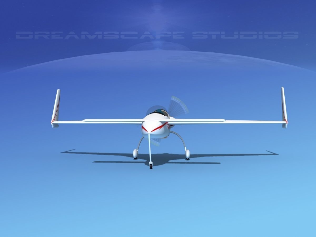 Rutan VariEze V17 3D model_1