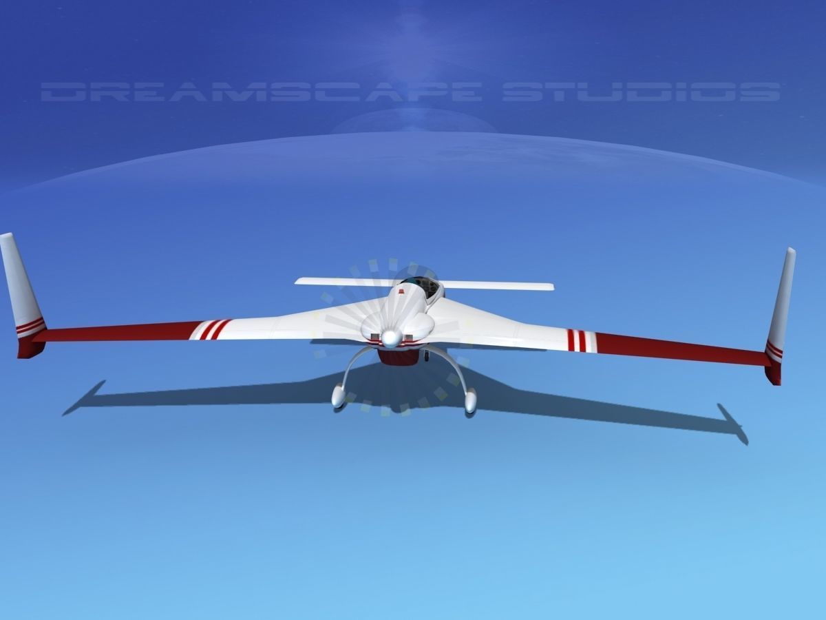 Rutan VariEze V18 3D model_6