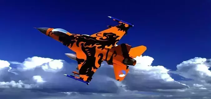 Falcon-f-16 Variant 3D model