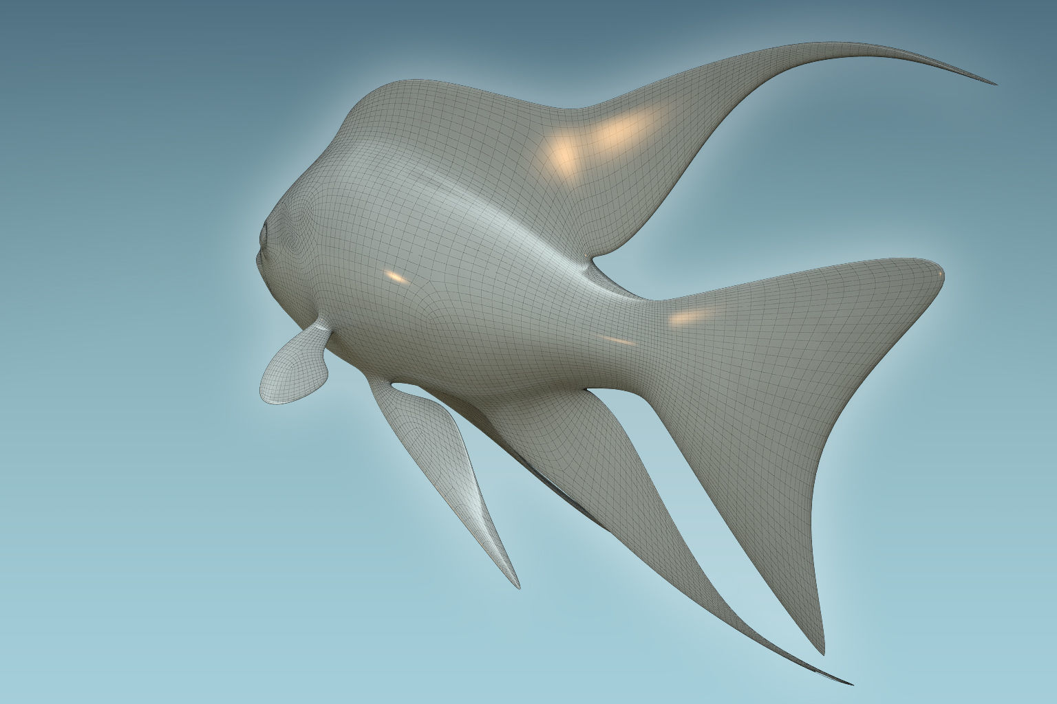 Chicild Fish 3D model_8