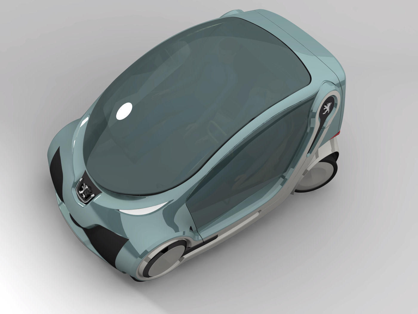 City car Free 3D model_2