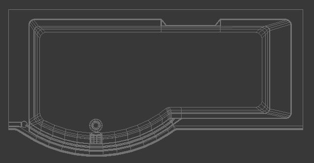 Bath 21 3D Model 3D model_8