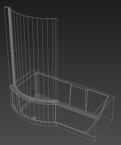 Bath 21 3D Model 3D model_5