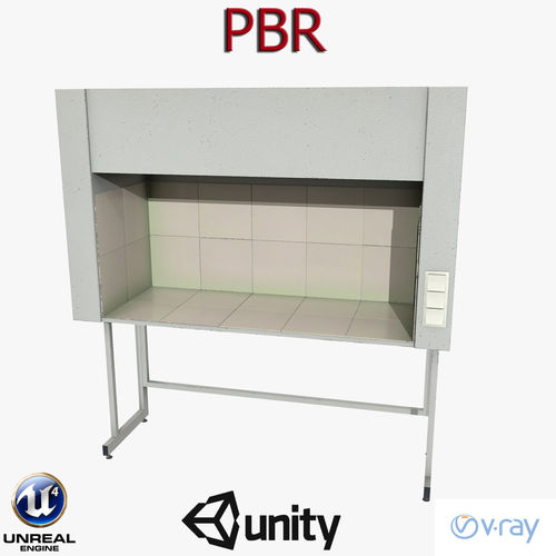 pull out drobe Low-poly 3D model