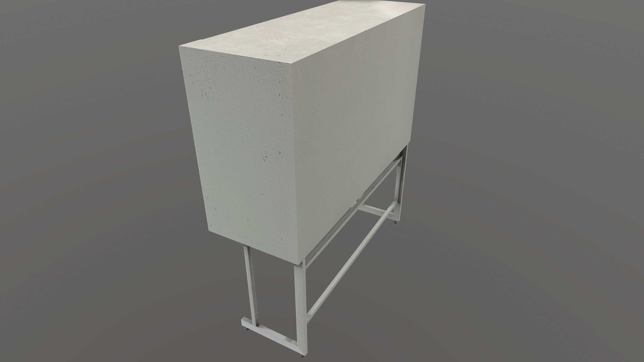 pull out drobe Low-poly 3D model_3