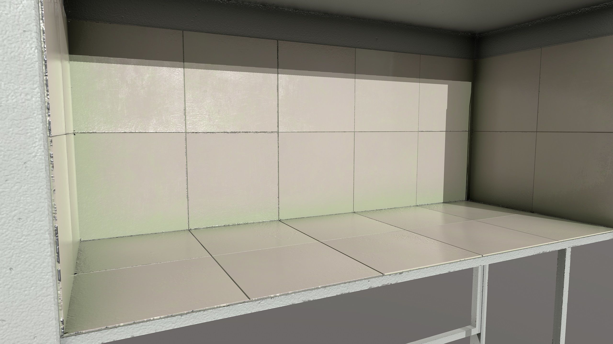 pull out drobe Low-poly 3D model_6