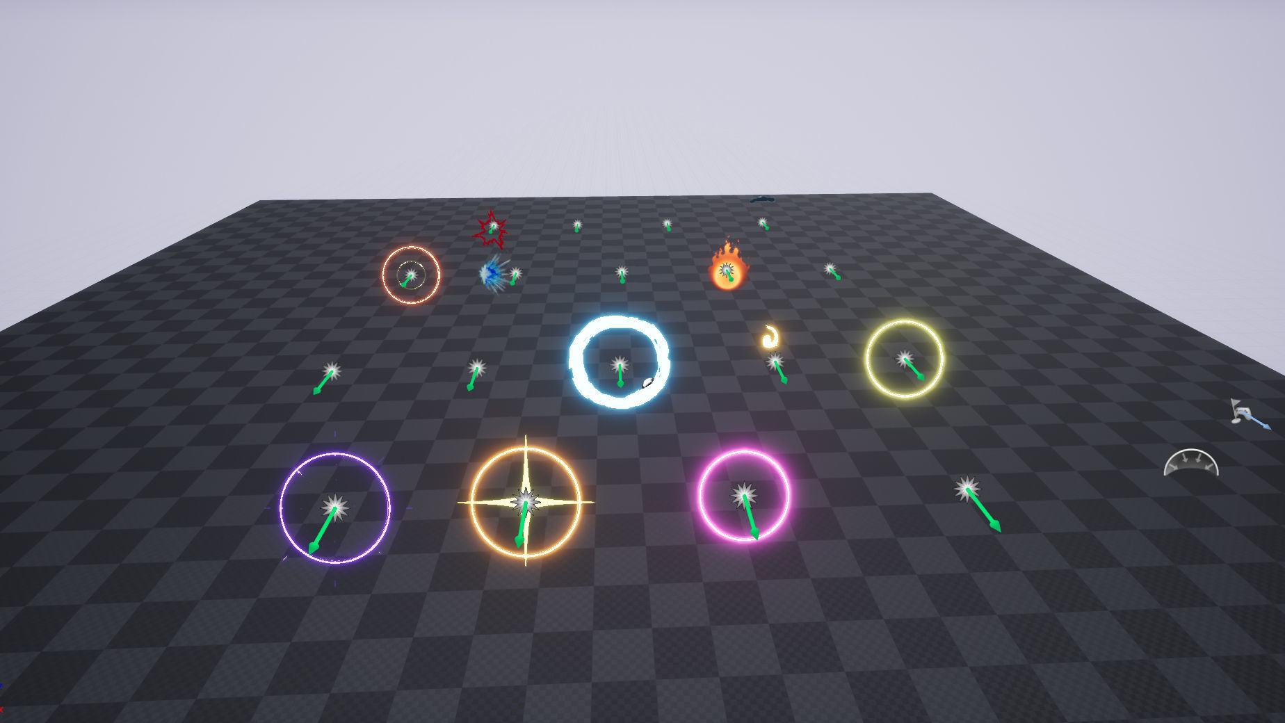 Anime FX Pack - Fighterz Billboard Particle System Low-poly 3D model_3