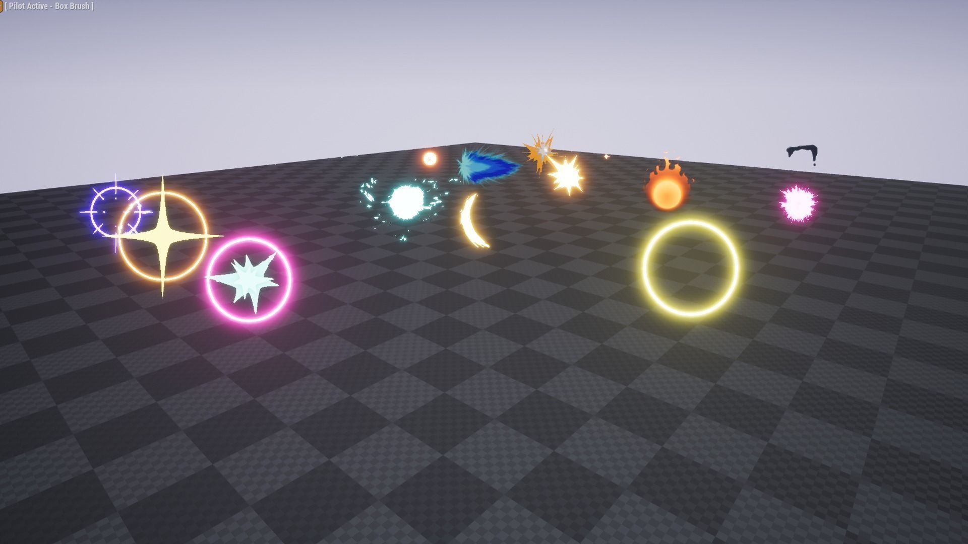 Anime FX Pack - Fighterz Billboard Particle System Low-poly 3D model_13