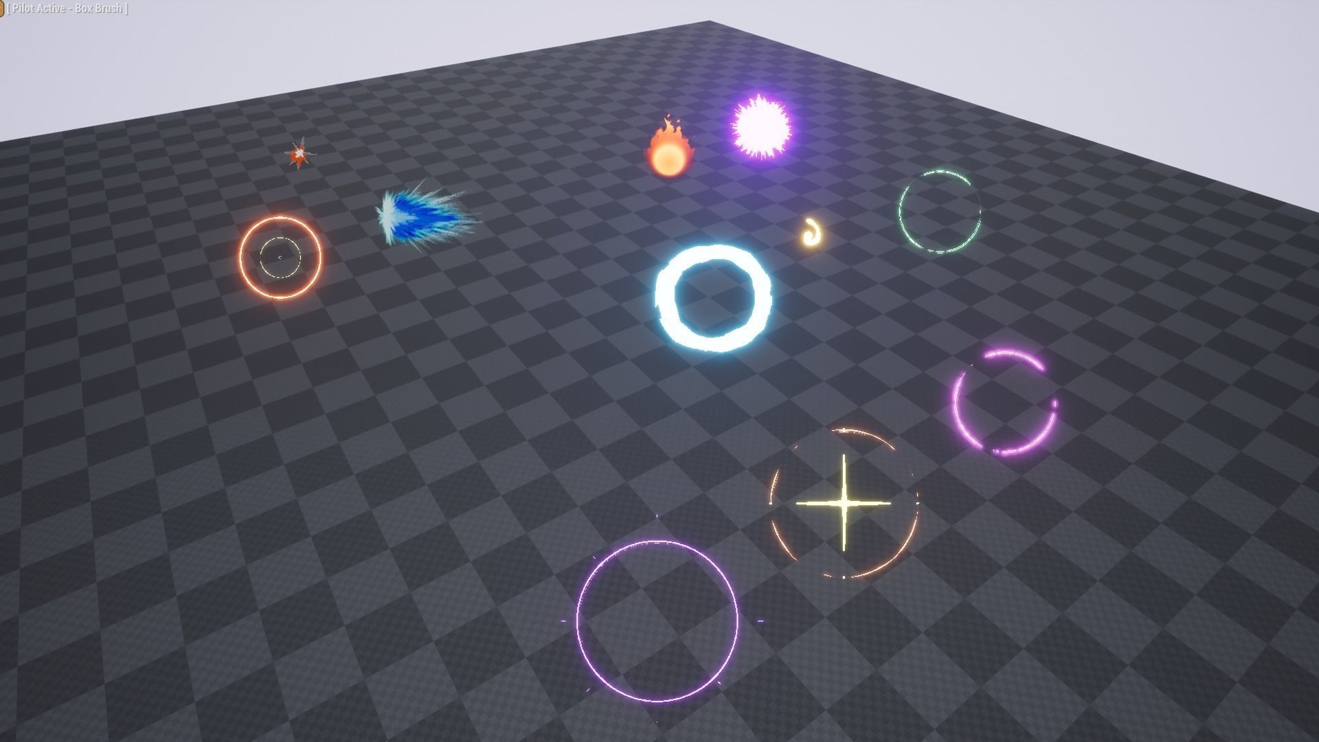 Anime FX Pack - Fighterz Billboard Particle System Low-poly 3D model_2