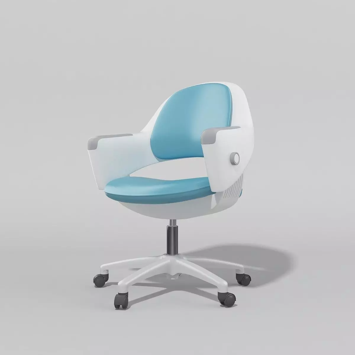 Study Chair 3D model_0