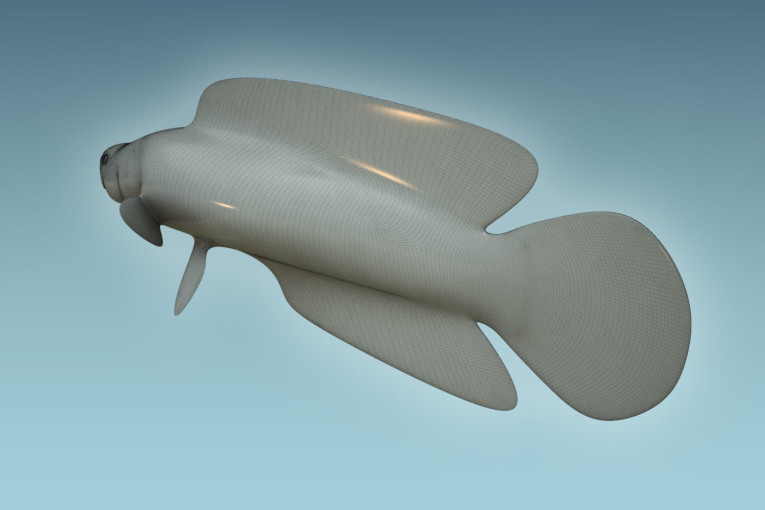 Snake Head 3D model_7