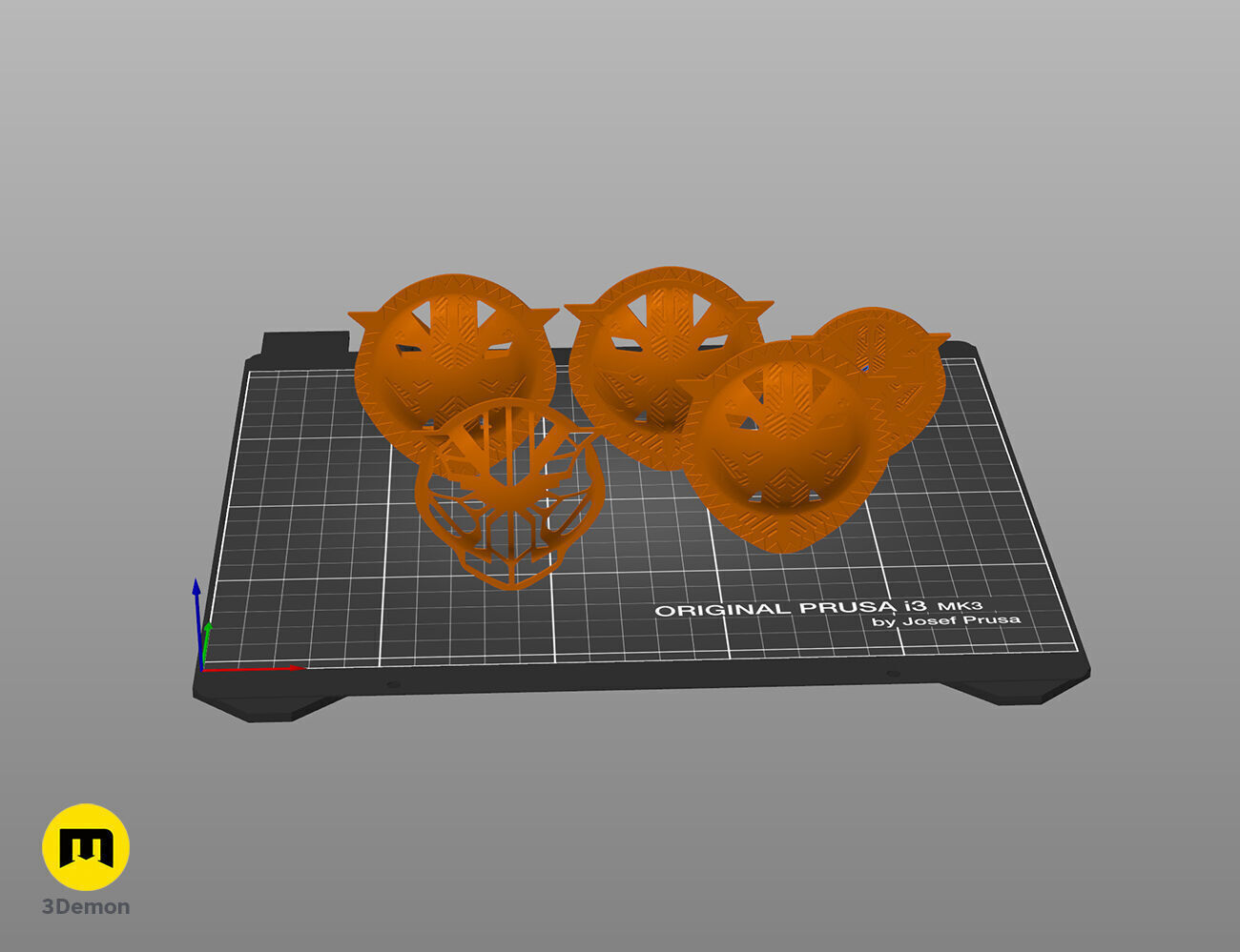 Wakanda Okoye buckle 3D print model_4