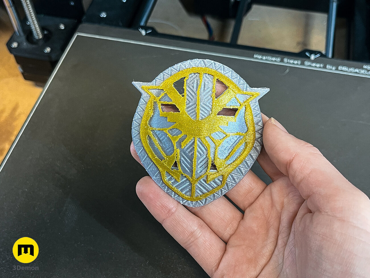 Wakanda Okoye buckle 3D print model_3