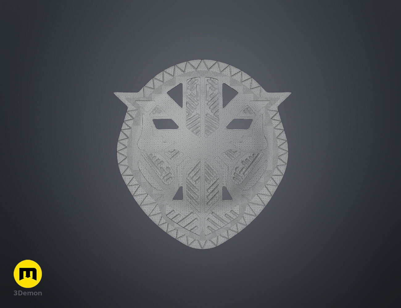 Wakanda Okoye buckle 3D print model_10