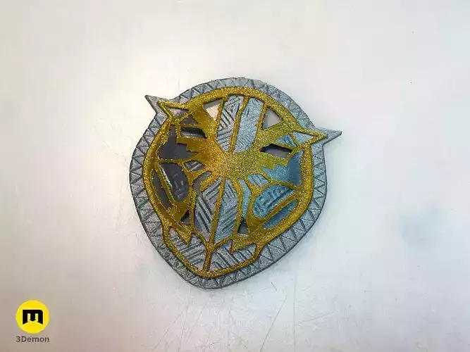 Wakanda Okoye buckle 3D print model