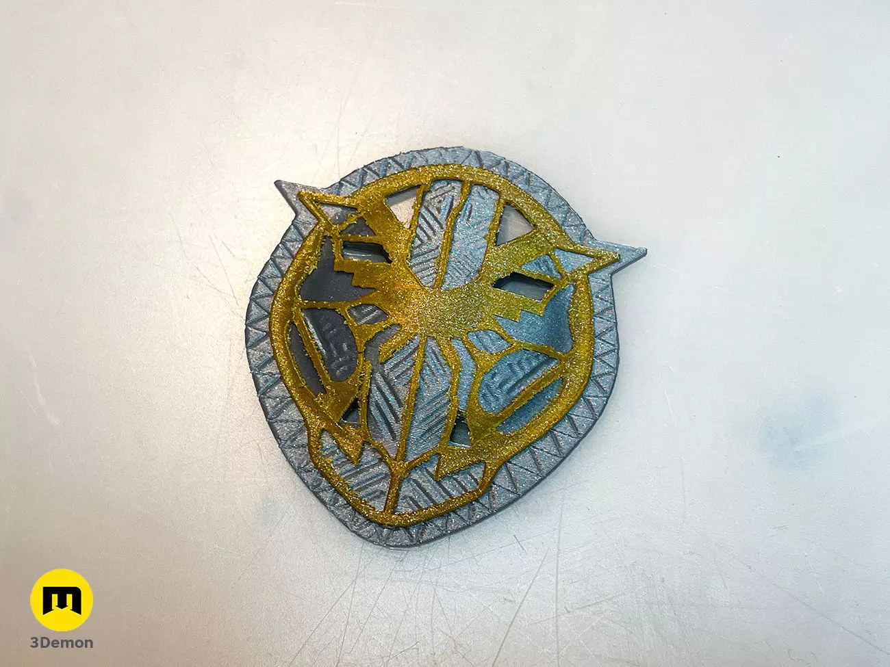 Wakanda Okoye buckle 3D print model_0