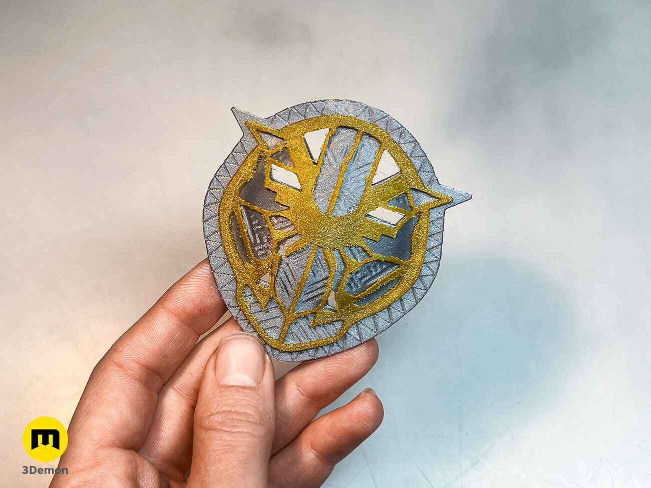 Wakanda Okoye buckle 3D print model_1