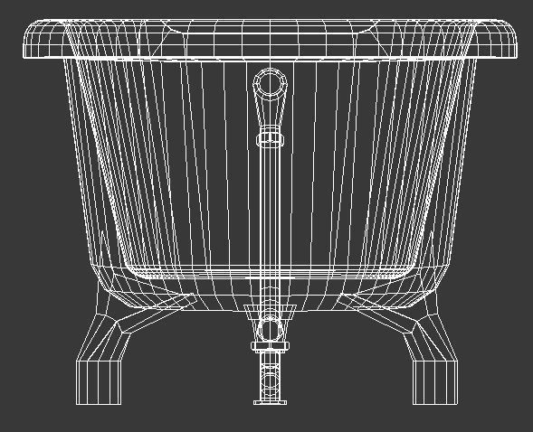 Bath 30 3D Model 3D model_4
