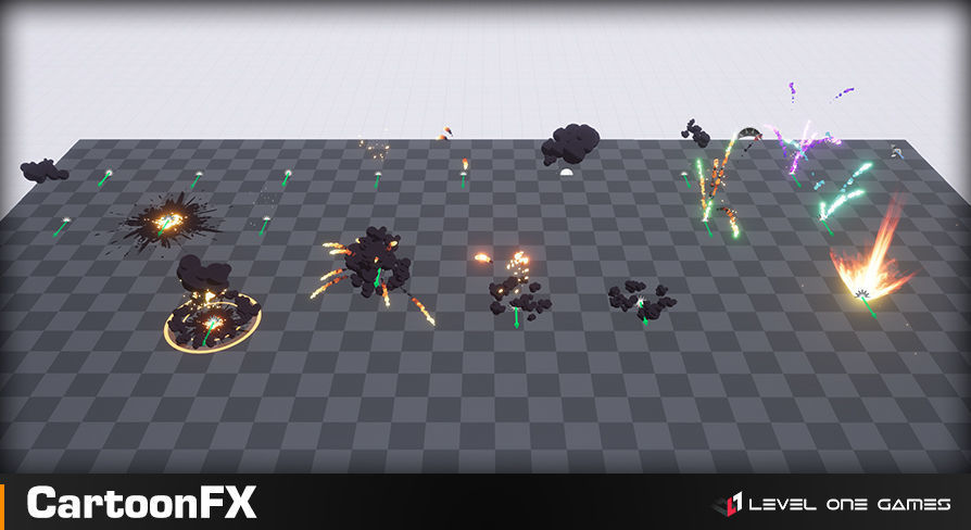 Cartoony Impact - Stylized Particle Simulation