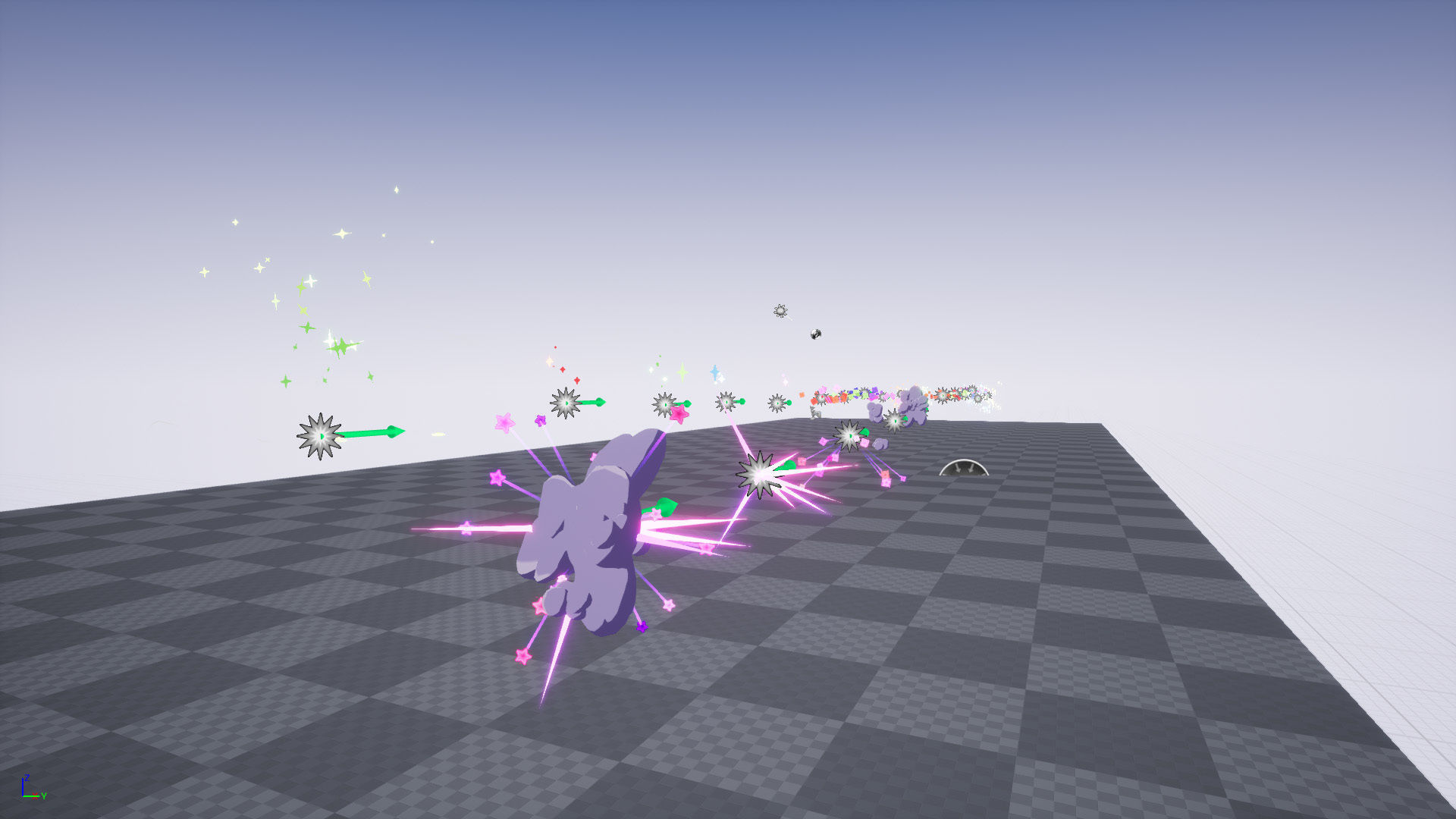 Cartoon FX 2 Low-poly 3D model_16