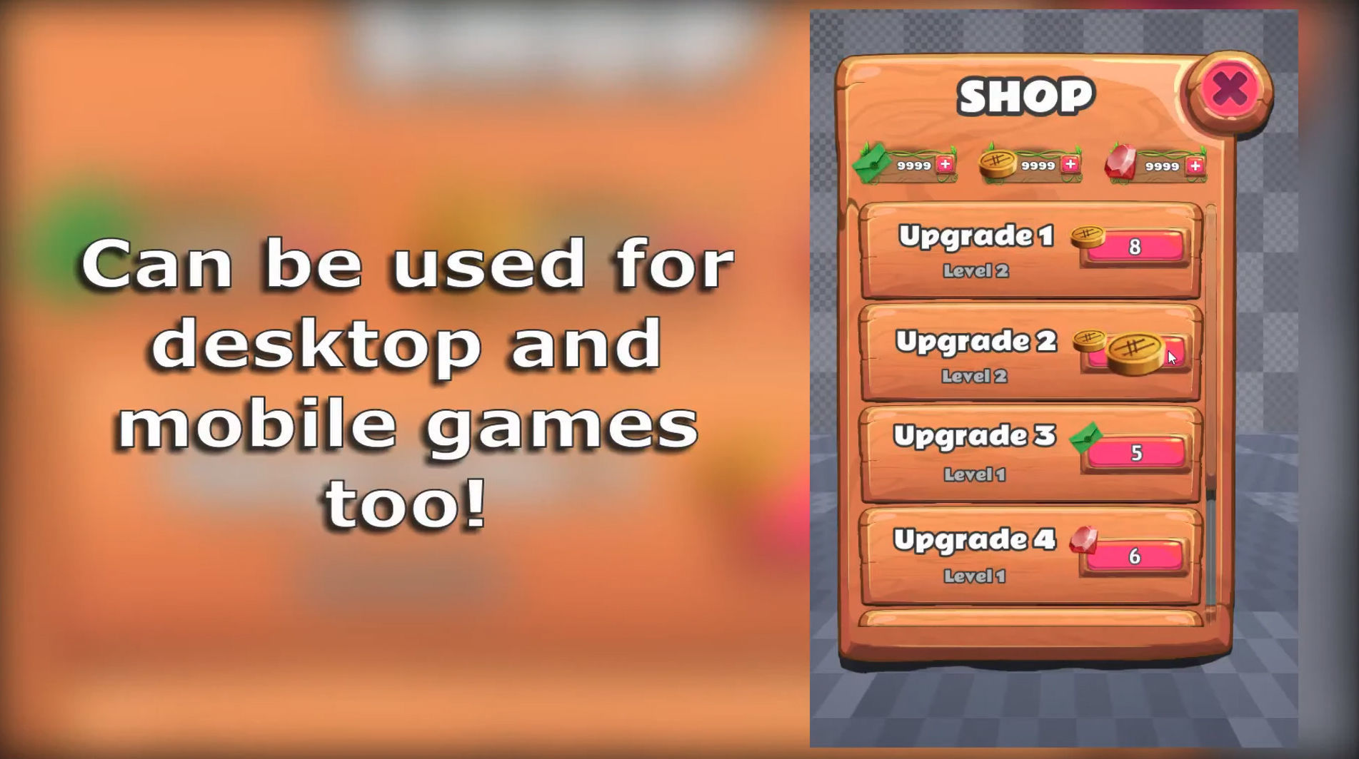 Cartoony UI Anims Low-poly 3D model_17