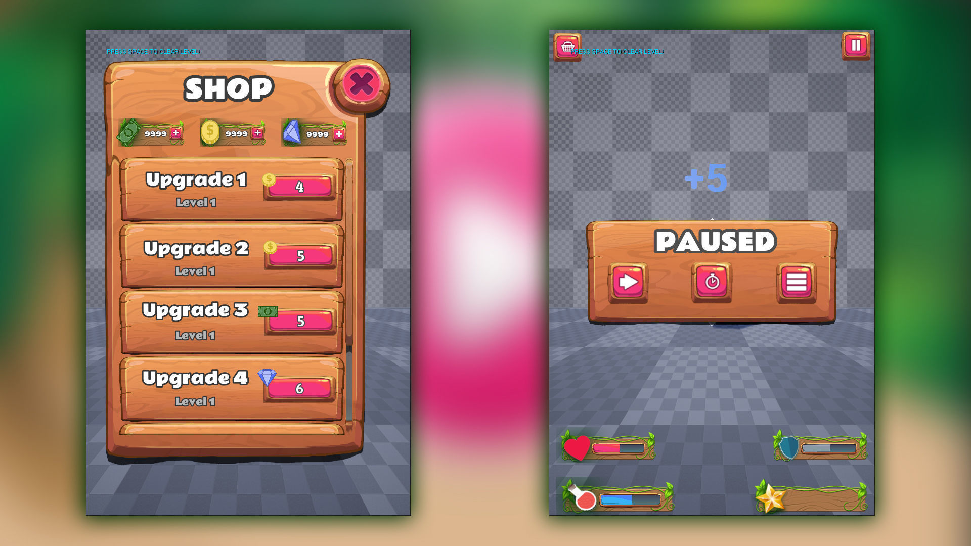 Cartoony UI Anims Low-poly 3D model_6