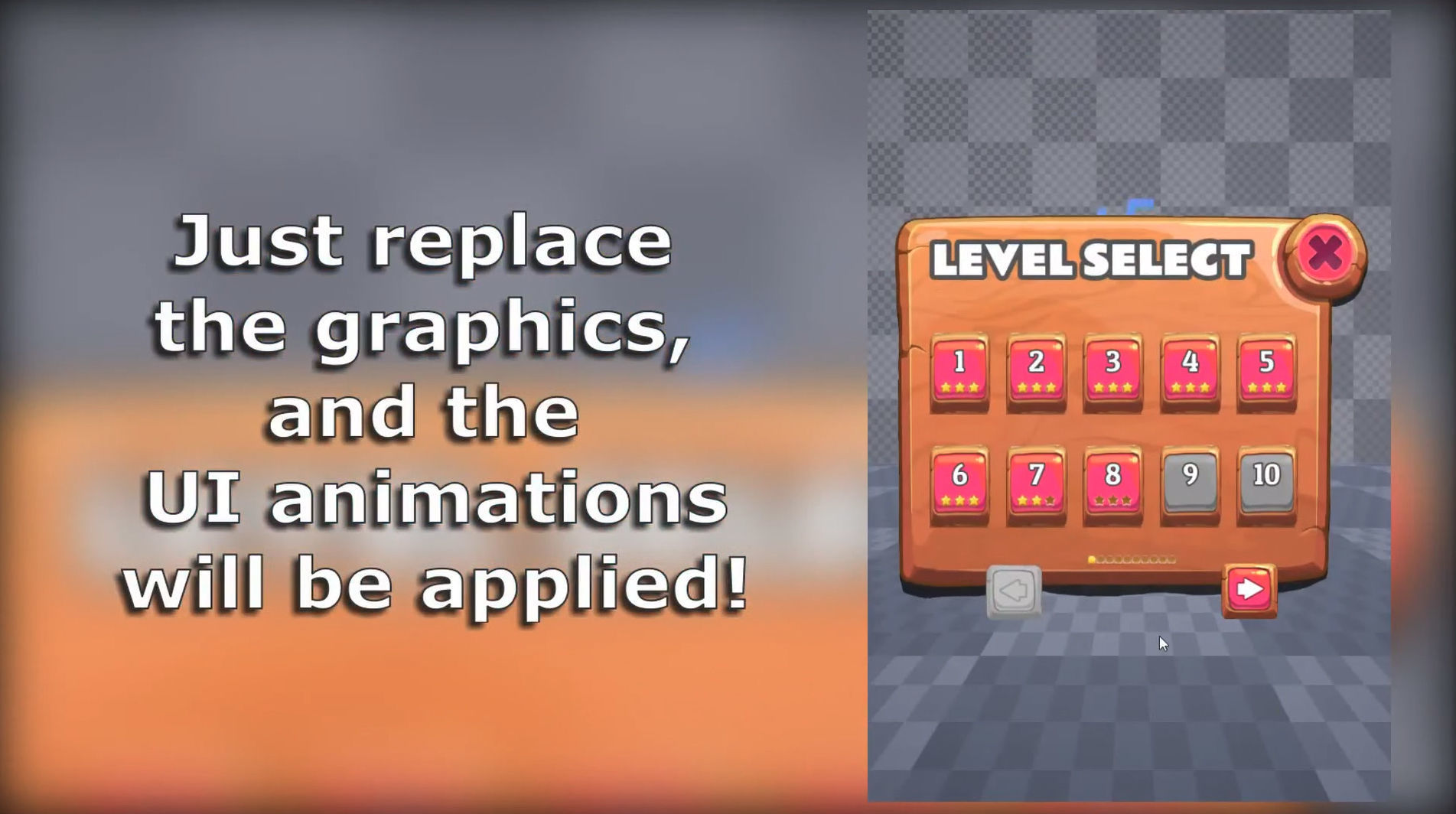 Cartoony UI Anims Low-poly 3D model_10