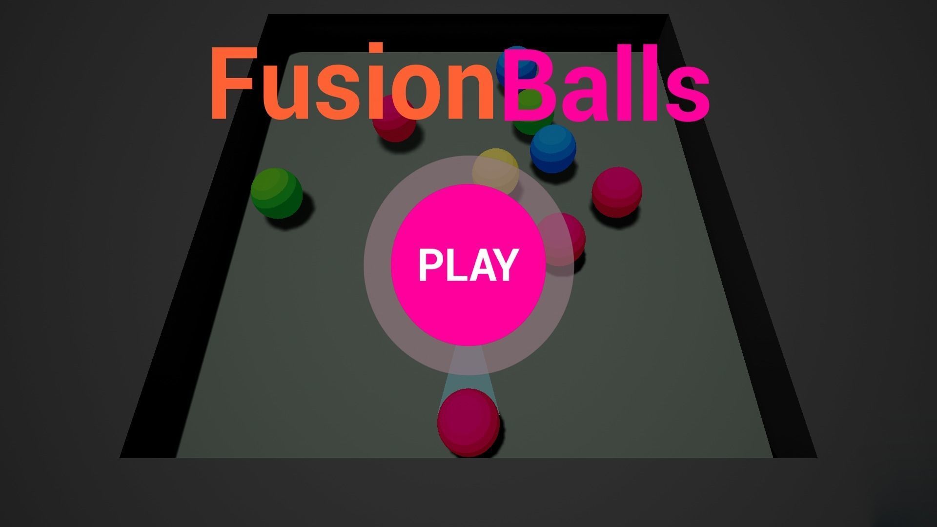 Fusion Balls - Game Template Low-poly 3D model_3