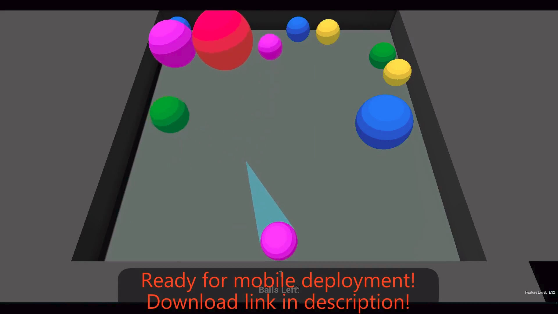 Fusion Balls - Game Template Low-poly 3D model_12