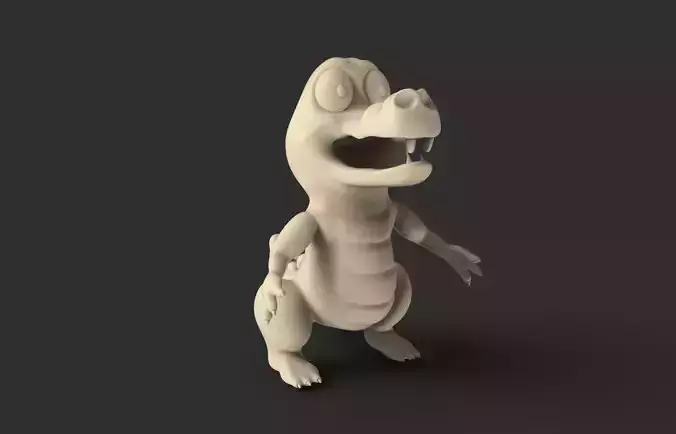 Cute Crocodile Cartoon