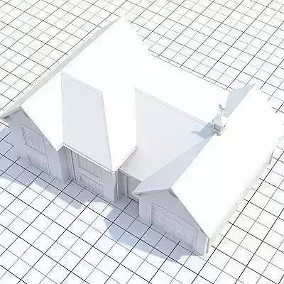 Colonial style house 1